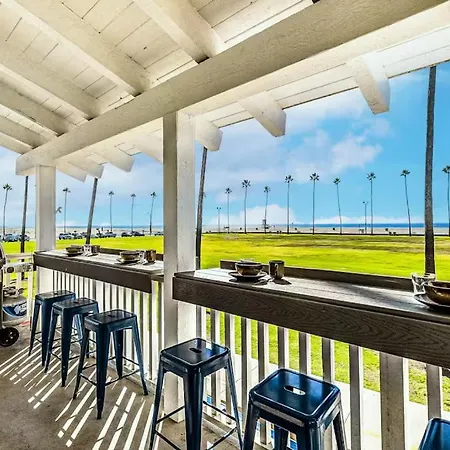 Stunning 2Nd Floor Beachfront Home With Balcony, Ocean Views, And Prime Location